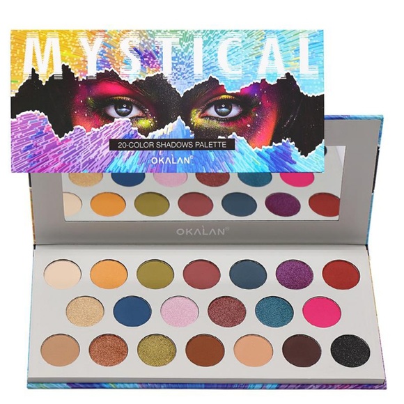 okalan Other - Mystical 20 Color Eyeshadow Palette 